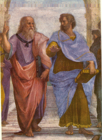 socrates with friends